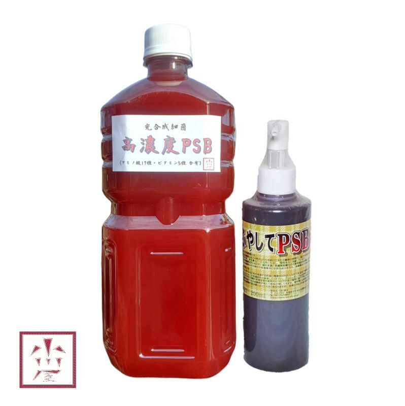 高濃度 PSB 1L + ふやしてPSB 200ml【稚魚の生残率UP】