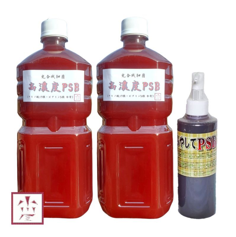 高濃度 PSB 2L + ふやしてPSB 200ml【稚魚の生残率UP】